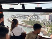 いよいよキスブリッジへ。