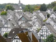 フロイデンベルク クアパークへの階段途中から