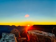 グランドキャニオンの朝日