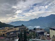 ホテル屋上から