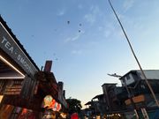 十分でのランタン上げ