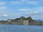 船からみた端島！