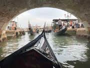 ゴンドラ降り場へ