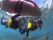 ７歳の子でもフロートがあれば安心