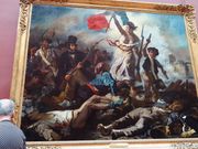 民衆を導く自由の女神。素晴らしい迫力です。