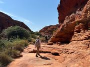 そのあとはなだらかに登ったり降ったり