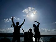 月明かりでの撮影最高でした！