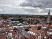 15時半頃　ブルージュ鐘楼より