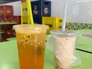 ホーカースでドリンク購入