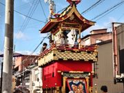 飛騨高山のお祭りの最中でした