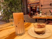 カフェでティラミス