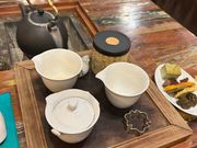 九份で頂けるセットのお茶