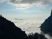 雲海が見れました