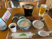 ホッケフライと鍋