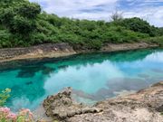 エメラルドバレー。水の色がきれいですよね。素敵な場所でした。