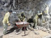 第3トンネルの作業の様子