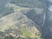 ワイナピチュからみたマチュピチュ