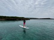 頑張って漕いでます！