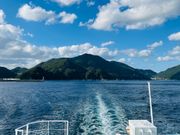 船から見た奈良尾港