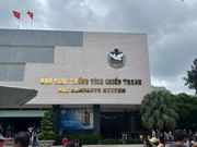 戦争証跡博物館の建物外観
悲惨な戦争中の写真が多く展示されていて途中で辛く観ることが出来ませんでした