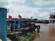 この船に乗って島へ🚢