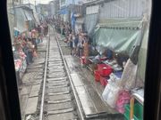 電車からの景色です。