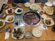 水原カルビ定食