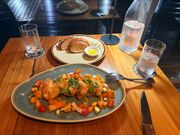 うちわエビ料理