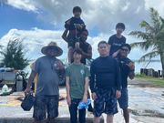 水中ウォークでは写真は撮れませんでしたが、スタッフはとてもいい人達でした。