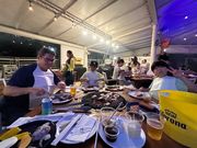 BBQはこんな感じ