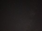 撮ってくださった写真に流れ星が。ラッキー