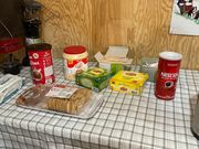 お菓子やホットチョコ