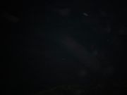 ゲートオープン待ちエリアの星空