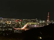 Nタワーから見たソウルの夜景