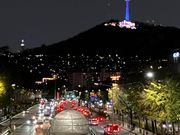 緑莎坪歩道橋から見える
Nタワー