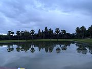 夕方のアンコールワット