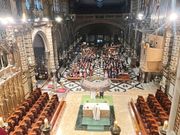 こちらも偶然、結婚式も執り行われていました。