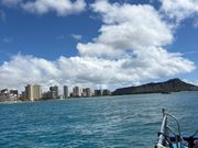 船からのダイヤモンドヘッド