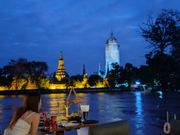 アユタヤ　ライトアップ