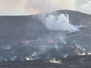キラウエア火山の火山流