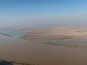 山から観た黄河