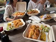 ガーリックシュリンプランチ