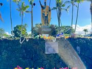 ヒロのカメハメハ大王像