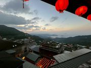 夕暮れの九份