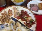 ビュッフェは最高でした。ただしアルコールはありません