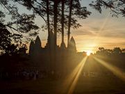 アンコールワットの日の出