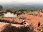 シーギリヤロック頂上