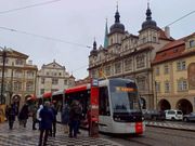 チェコ市内トラム