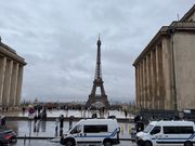 二層バスの高度からの景色！