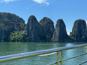 船から見る景色がとても幻想的